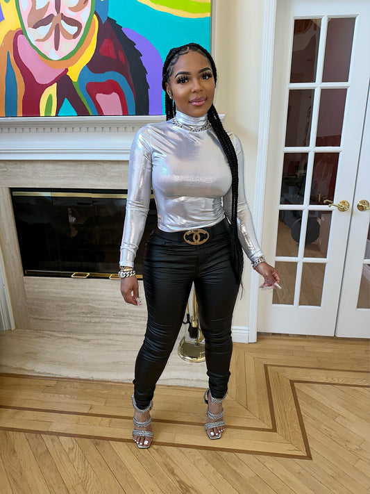 “Platinum” turtleneck