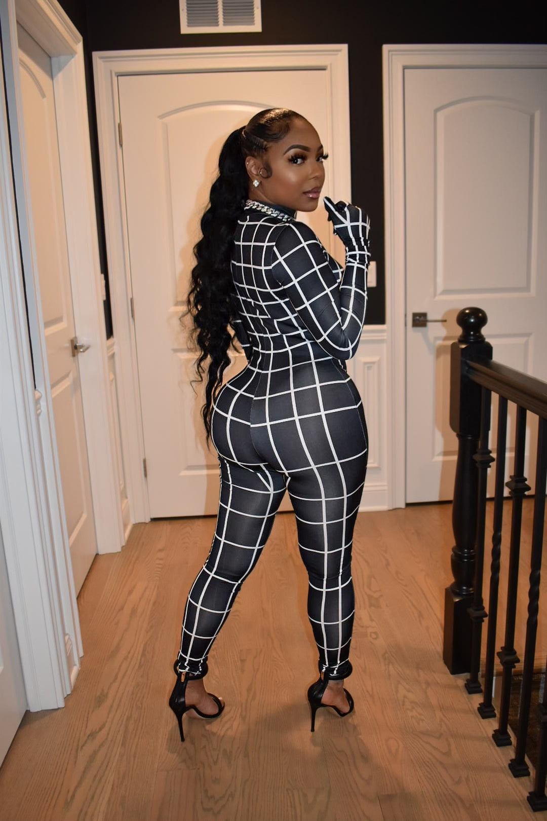 “Web” jumpsuit